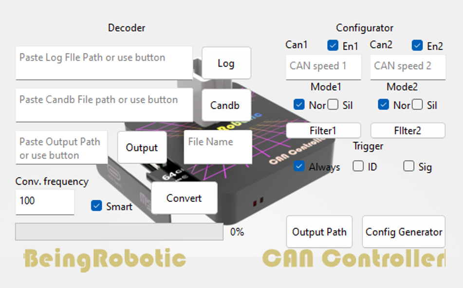 BeingDecoder interface