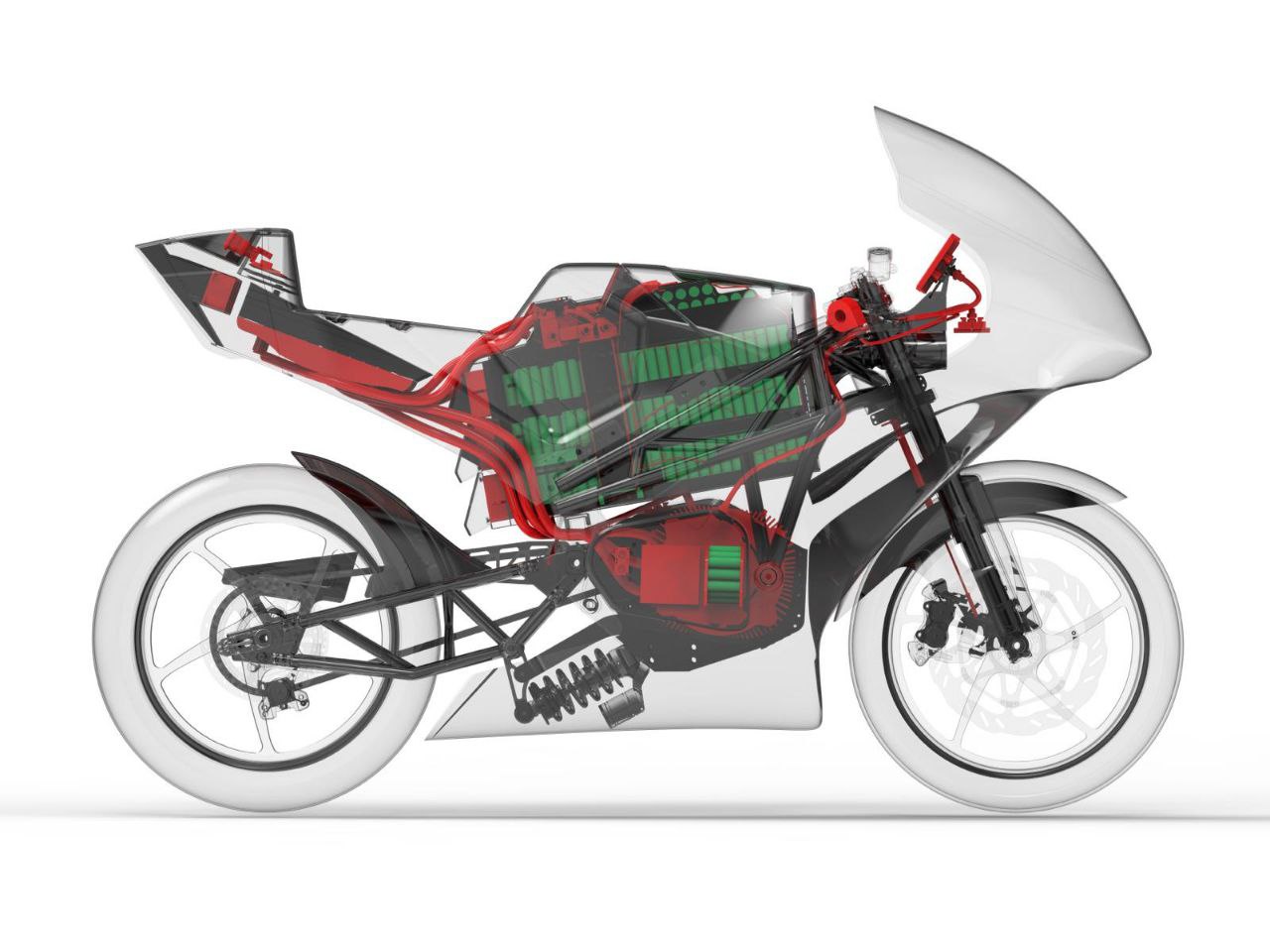 Electric motorcycle prototype