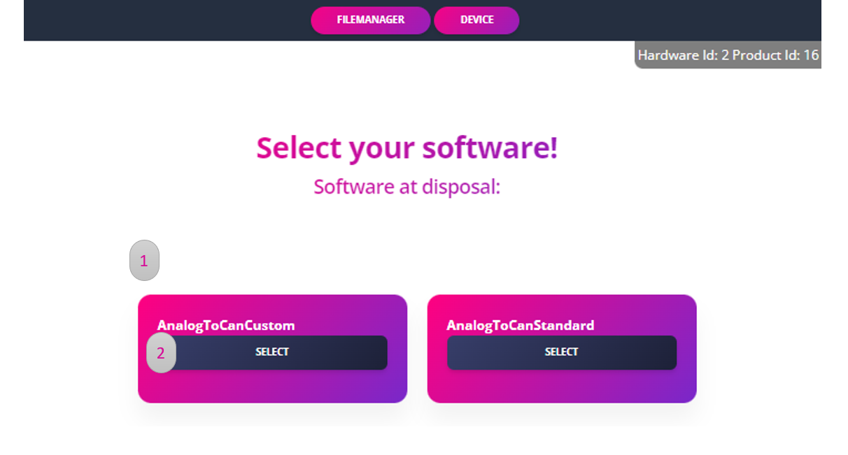 Software category